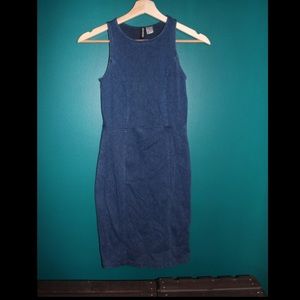 H&M Denim Bodycon Dress
